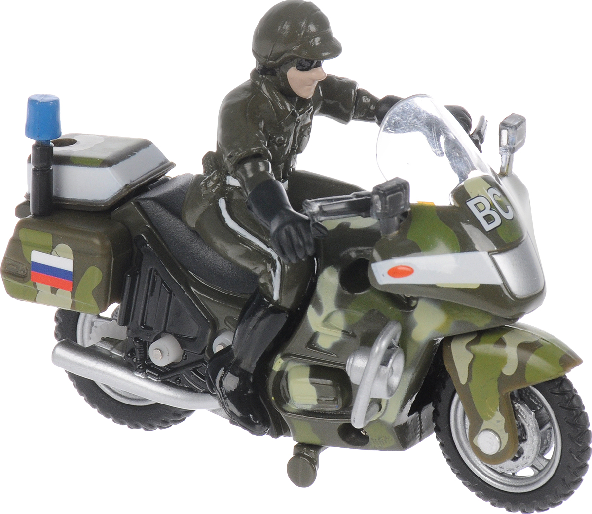 ТехноПарк Мотоцикл военный с фигуркой