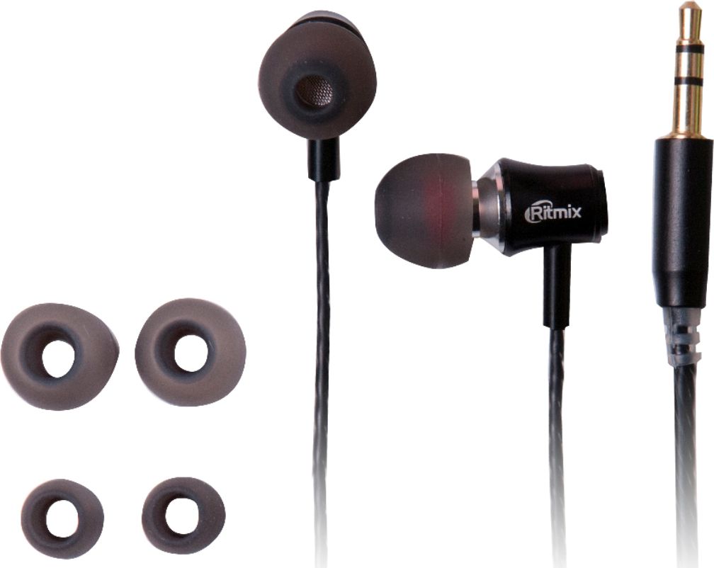 Ritmix RH-130, Black наушники15119365 Ritmix RH-130, Black наушники15119365Ritmix RH-130 – это портативные наушники-вкладыши в алюминиевом корпусе, предназначенные для использования с телефонами, планшетами и MP3- плеерами. Модель представлена в трёх цветах: черном, сером и серебристом.