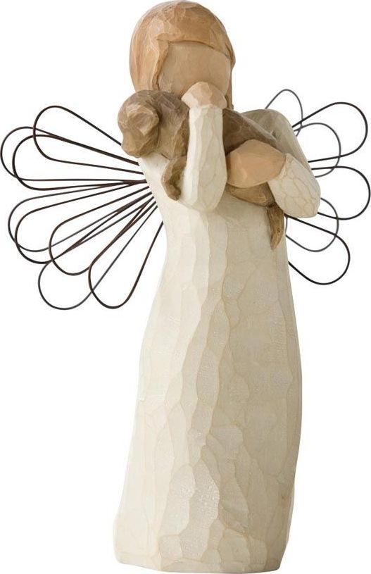 Фигурка Willow Tree Ангел дружбы, высота 13 см26011 Фигурка Willow Tree Ангел дружбы, высота 13 см26011Эти прекрасные фигурки созданы канадским скульптором Сьюзан Лорди.Каждая фигурка – это настоящее произведение искусства, образная скульптура в миниатюре, изображающая эмоции и чувства, которые помогают нам чувствовать себя ближе к другим, верить в мечту, выражать любовь. Фигурка помещена в красивую упаковку. Купить такой оригинальный подарок, значит не только украсить интерьер помещения или жилой комнаты, но выразить свое глубокое отношение к любимому человеку. Этот прекрасный сувенир будет лучшим подарком на день ангела, именины, день рождения, юбилей.