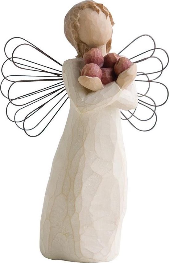 Фигурка Willow Tree Ангел здоровья, высота 13,5 см26123 Фигурка Willow Tree Ангел здоровья, высота 13,5 см26123Эти прекрасные фигурки созданы канадским скульптором Сьюзан Лорди.Каждая фигурка – это настоящее произведение искусства, образная скульптура в миниатюре, изображающая эмоции и чувства, которые помогают нам чувствовать себя ближе к другим, верить в мечту, выражать любовь. Фигурка помещена в красивую упаковку. Купить такой оригинальный подарок, значит не только украсить интерьер помещения или жилой комнаты, но выразить свое глубокое отношение к любимому человеку. Этот прекрасный сувенир будет лучшим подарком на день ангела, именины, день рождения, юбилей.