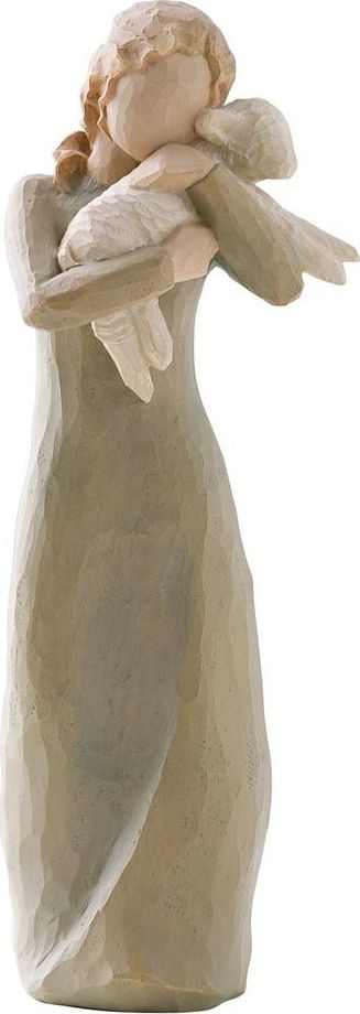 Фигурка Willow Tree Мир на Земле, высота 21 см26104 Фигурка Willow Tree Мир на Земле, высота 21 см26104Декоративная фигурка Willow Tree создана канадским скульптором Сьюзан Лорди. Фигурка выполнена из искусственного камня (49% карбонат кальция мелкозернистой разновидности, 51% искусственный камень).Фигурка Willow Tree – это настоящее произведение искусства, образная скульптура в миниатюре, изображающая эмоции и чувства, которые помогают чувствовать себя ближе к другим, верить в мечту, выражать любовь.Фигурка помещена в красивую упаковку.Купить такой оригинальный подарок, значит не только украсить интерьер помещения или жилой комнаты, но выразить свое глубокое отношение к любимому человеку. Этот прекрасный сувенир будет лучшим подарком на день ангела, именины, день рождения, юбилей.