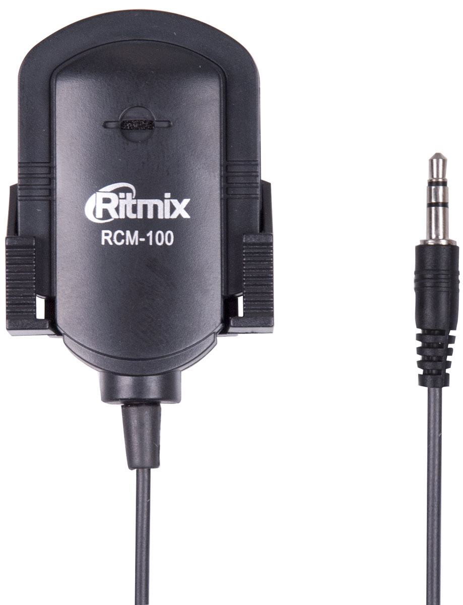 Ritmix RCM-100, Black микрофон