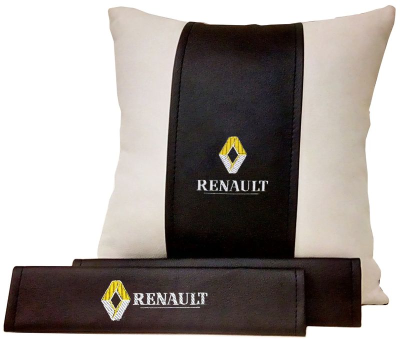 Подарочный набор автомобилисту Auto Premium Renault, 2 предмета. 6751467514 Подарочный набор автомобилисту Auto Premium Renault, 2 предмета. 6751467514Подушка в салон автомобиля и накладки на ремень безопасности выполнены в едином стиле. Нанесение вышивки на изделия добавляет индивидуальности. Порадуйте своих близких эксклюзивным подарком.
