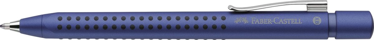 Faber-Castell Ручка шариковая Grip 2011 0,7 мм цвет синий144153 Faber-Castell Ручка шариковая Grip 2011 0,7 мм цвет синий144153Шариковая ручка Grip 2011,• запатентованная антискользящая зона захватаGrip с малыми массажными шашечками• эргономичная трехгранная форма• упругий клип и наконечник из металла• стандартный стержень синего цвета, M• пригодна для письма на документах, синий металлик