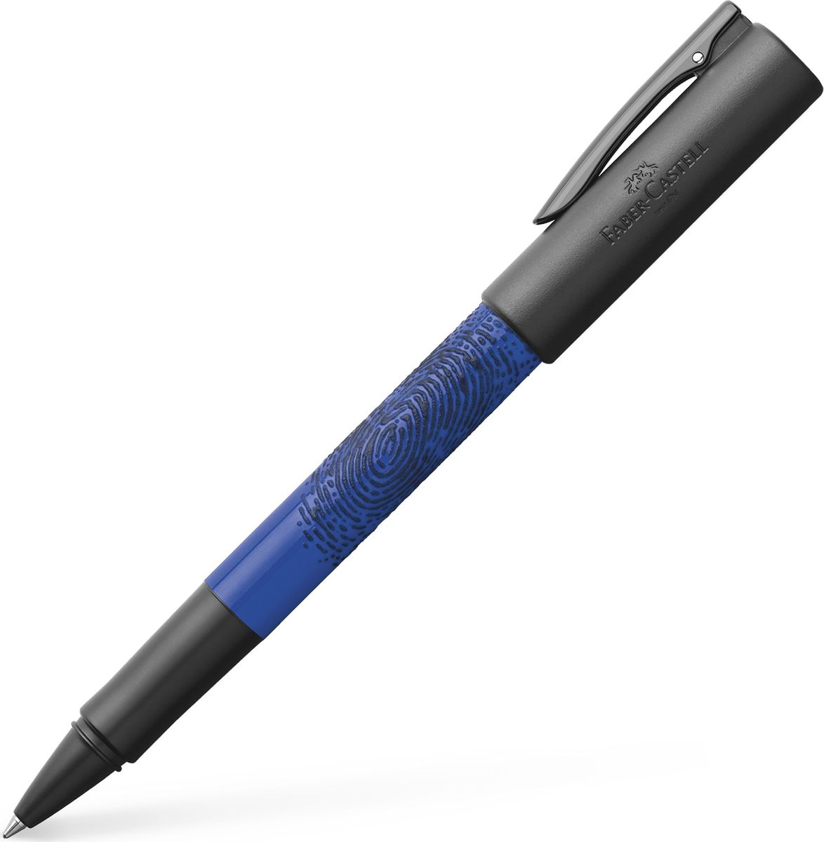 Faber-Castell Ручка роллер WRITink Print 0,7 мм цвет корпуса синий149318 Faber-Castell Ручка роллер WRITink Print 0,7 мм цвет корпуса синий149318Роллер WRITink Print, корпус из пластика высочайшего качества• эргономичная область захвата• 3D отпечатки на корпусе• упругий клип• черный стержень с быстросохнущимичернилами