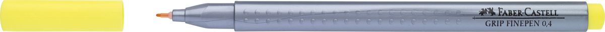 Faber-Castell Ручка капиллярная Grip 0,4 мм цвет чернил желтый151607 Faber-Castell Ручка капиллярная Grip 0,4 мм цвет чернил желтый151607Капиллярные ручки Grip Finepen,трехгранные,эргономичная трехгранная форма• запатентованная антискользящая зона GRIPс малыми массажными шашечками• толщина линии 0,4 мм облегчает черчениес линейкой и рисование по шаблону)• корпус из полипропилена обеспечиваетдлительный срок хранения• чернила на водной основе с добавлениемпищевых красителей безопасны для детей• вентилируемый колпачок• отстирываются с большинства обычных тканей, цвет желтый