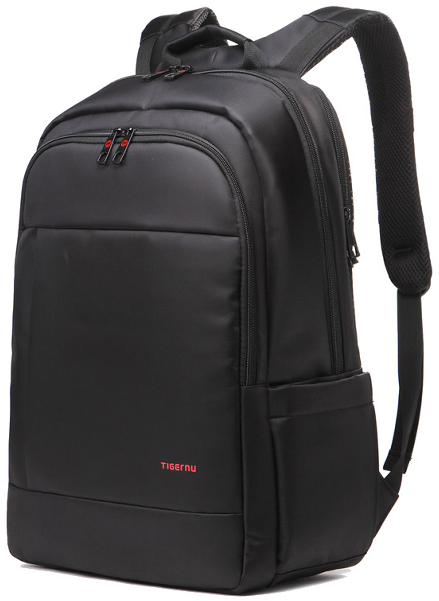 Tigernu T-B3142, Black рюкзак для ноутбука 17T-B3142 Tigernu T-B3142, Black рюкзак для ноутбука 17T-B3142Рюкзак Tigernu T-B3142 отлично подойдет для работы, учебы или путешествий. Сделан из высокопрочного, водоотталкивающего материала. Довольно легкий. Отделение для ноутбука и планшета со вставкой из защитной пены, которое защитит ваши устройства от царапин и других повреждений. На задней части вашего рюкзака находятся два кармана, где вы можете хранить свои документы и ценные вещи. S-образная конструкция спинки с воздухопроницаемой губкой обеспечивает идеальную мягкую посадку. Основное отделение с двойной молнией (защита от кражи).