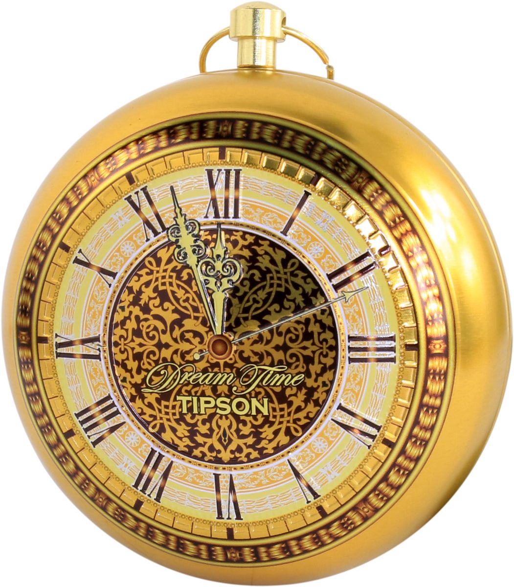 Tipson Dream Time Collection Clocks Gold черный листовой чай, 30 г80140-00 Tipson Dream Time Collection Clocks Gold черный листовой чай, 30 г80140-00Коллекция Время мечты создана специально для проявления внимания. Маленькие часики приятно подарить и близким и друзьям и коллегам. Как презент будут актуальны на любое торжество, а также можно использовать в виде украшения на новогоднюю елку. Побалуйте себя хорошим чаем с острова Цейлон со вкусом цитрусовых.