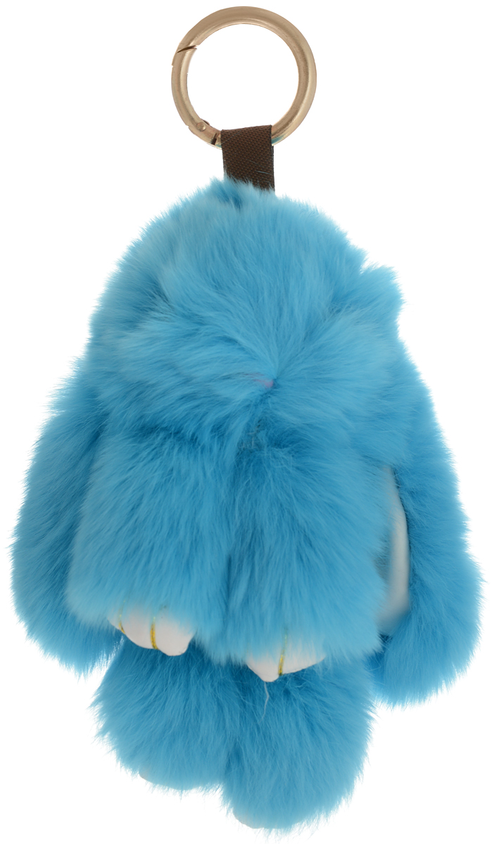 Vebtoy Брелок Пушистый кролик цвет голубой БР-304