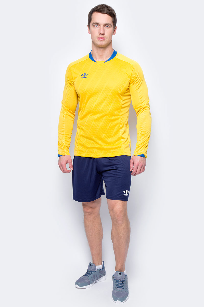 Шорты спортивные мужские Umbro Campo Short, цвет: темно-синий, белый. 130117. Размер S (46)130117 Шорты спортивные мужские Umbro Campo Short, цвет: темно-синий, белый. 130117. Размер S (46)130117Трусы игровые футбольные для взрослых . Сделаны из мягкого и легкого материала. Выводит влагу и сохраняет оптимальные микроклимат. Пояс на резинке. Без подтрусников.