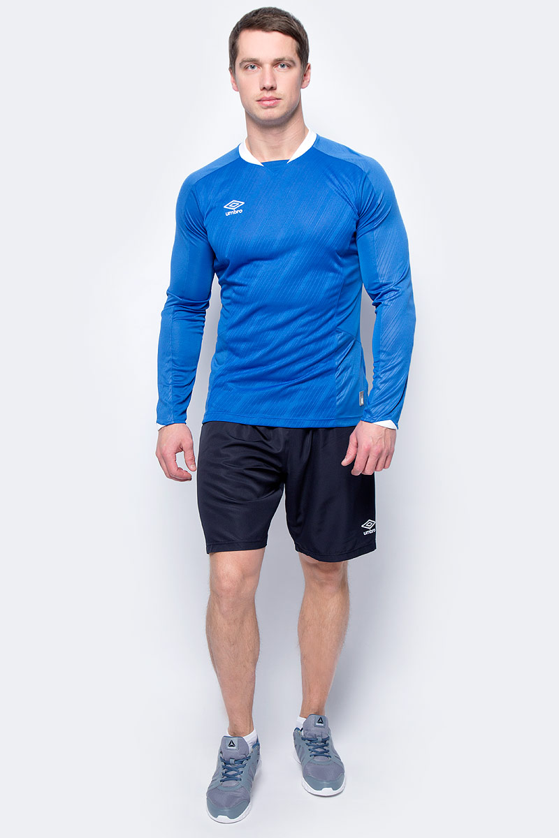 Шорты спортивные мужские Umbro Armada Short, цвет: черный, белый. 130115. Размер S (46)130115 Шорты спортивные мужские Umbro Armada Short, цвет: черный, белый. 130115. Размер S (46)130115Шорты, выполненные из 100% полиэстера, отлично подойдут для игр и частых и активных футбольных тренировок. Модель на поясе имеет широкую эластичную резинку. Кокетка из сетки для дополнительного отвода влаги.