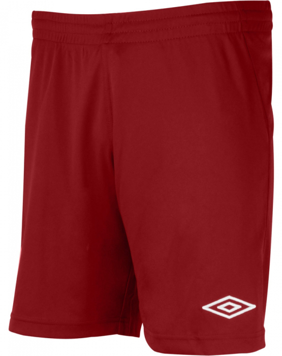 Шорты спортивные для мальчика Umbro League Knit Short, цвет: рубин. 62160U. Размер YL (152)62160U Шорты спортивные для мальчика Umbro League Knit Short, цвет: рубин. 62160U. Размер YL (152)62160UТрусы игровые футбольные детские. Легкий и технологичный материал. Выводит влагу и сохраняет оптимальные микроклимат. Пояс на резинке. Без подтрусников.