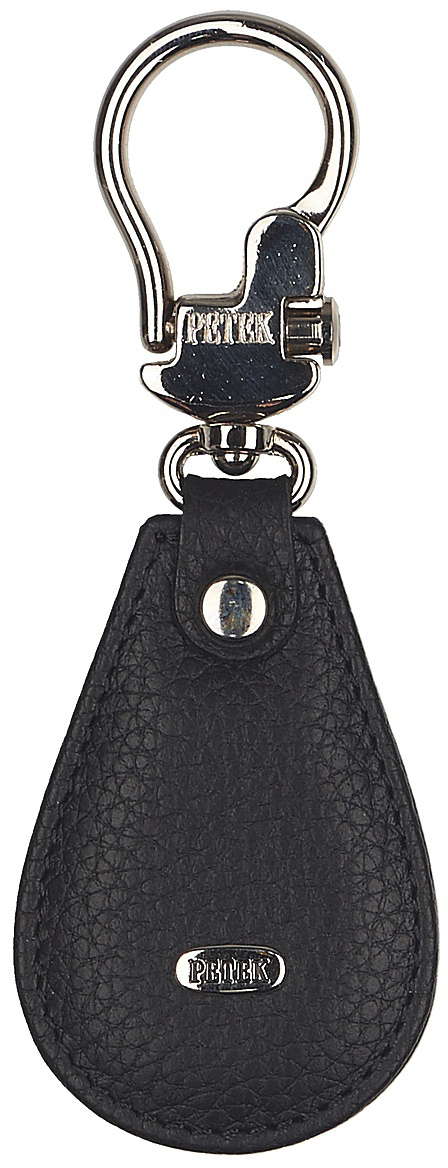 Брелок Petek 1855, цвет: черный. 508.232.01508.232.01 Black Брелок Petek 1855, цвет: черный. 508.232.01508.232.01 BlackБрелок для ключей Petek 1855 выполнен из натуральной кожи. Изделие оформлено металлической пластиной с гравировкой бренда и оснащено металлическим кольцом.Такой брелок станет стильным дополнением к ключам.