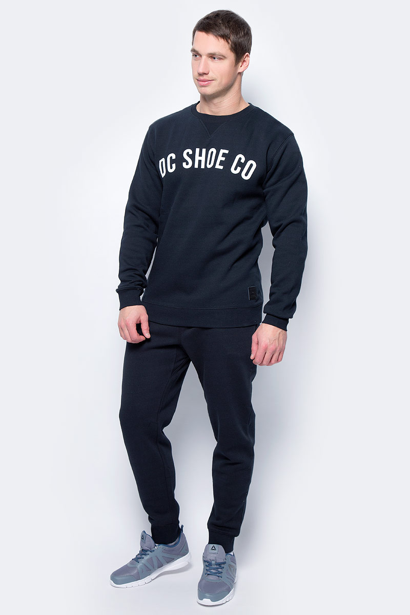 Свитшот мужской DC Shoes Ellis, цвет: черный. EDYFT03306-KVJ0. Размер XXL (54)EDYFT03306-KVJ0 Свитшот мужской DC Shoes Ellis, цвет: черный. EDYFT03306-KVJ0. Размер XXL (54)EDYFT03306-KVJ0Свитшот от DC Shoes выполнен из хлопкового атериала. Модель из плотного материала с изнаночной стороны с начесом. Свитшот с длинными рукавами и округлым вырезом горловины на груди декорирован принтованной надписью.