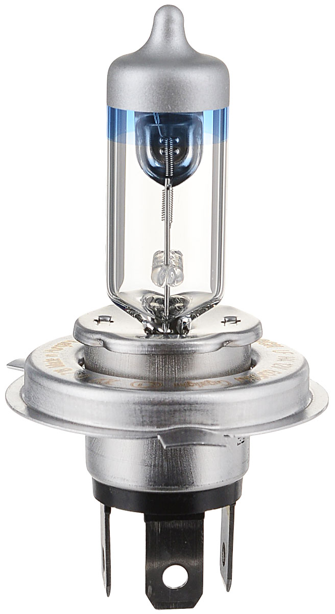 Лампа галогеновая Bosch H4. Gigalight +120, 12V, 60/55W, 2 шт1987301106 Лампа галогеновая Bosch H4. Gigalight +120, 12V, 60/55W, 2 шт1987301106Новые лампы Bosch H4. Gigalight +120 для галогенных фар, освещают дорогу интенсивным белым светом, который очень близок по свойствам к дневному освещению. Благодаря этому глаза водителя не теряют фокусировки и меньше устают даже во время долгих поездок в темное время суток. Новые лампы отличаются высокой яркостью и могут давать до 50% больше света, чем стандартные галогенные фары.Лампа Bosch H4. Gigalight +120 - это источник света, у которого светящим элементом является вольфрамовая спираль. У лампы есть большой запас срока службы. Способна выдержать большое количество включений и выключений. Питание: 12 В.Номинальная мощность: 60/55 Вт.