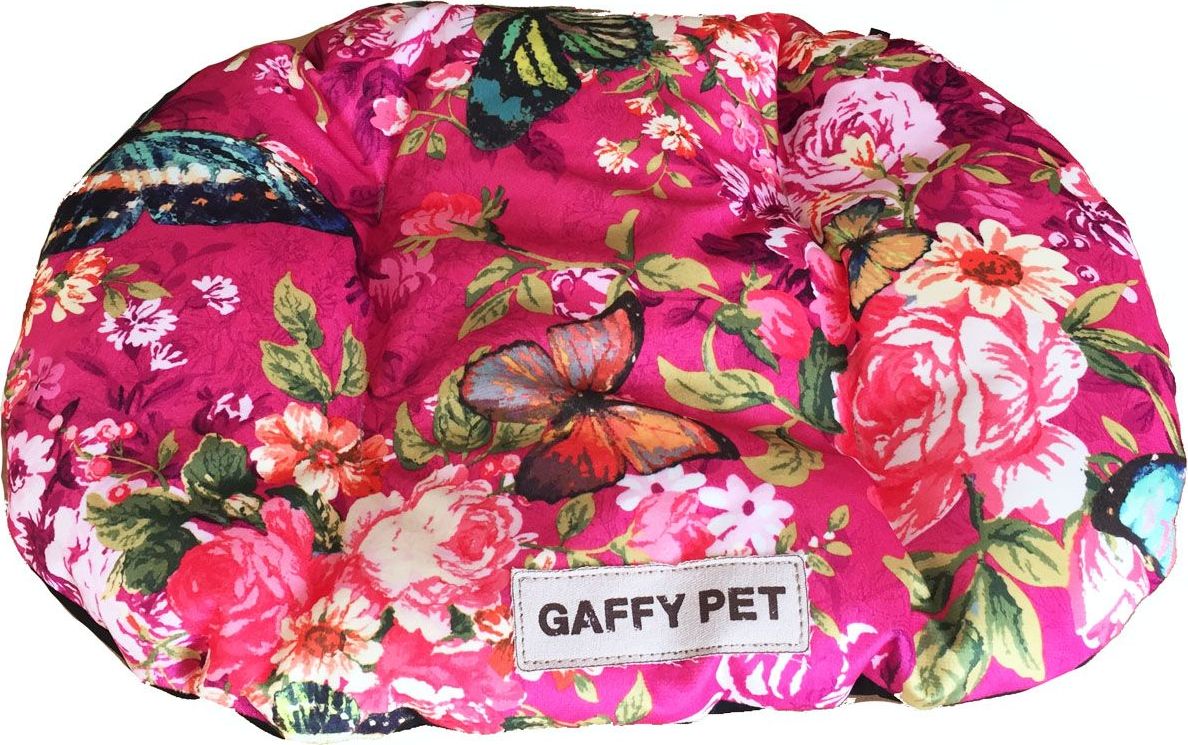 Подушка для животных Gaffy Pet Butterfly, цвет: розовый, 55 х 35 см11237 S Подушка для животных Gaffy Pet Butterfly, цвет: розовый, 55 х 35 см11237 SНовая коллекция из серии PETS из прочных профессиональных тканей. АНТИКОГОТЬ. Высота борта впереди варьируется. Очаровательная расцветка, подойдет как кошкам, так и собакам. Можно стирать на ручном режиме в стиральной машине и чистить щеткой.