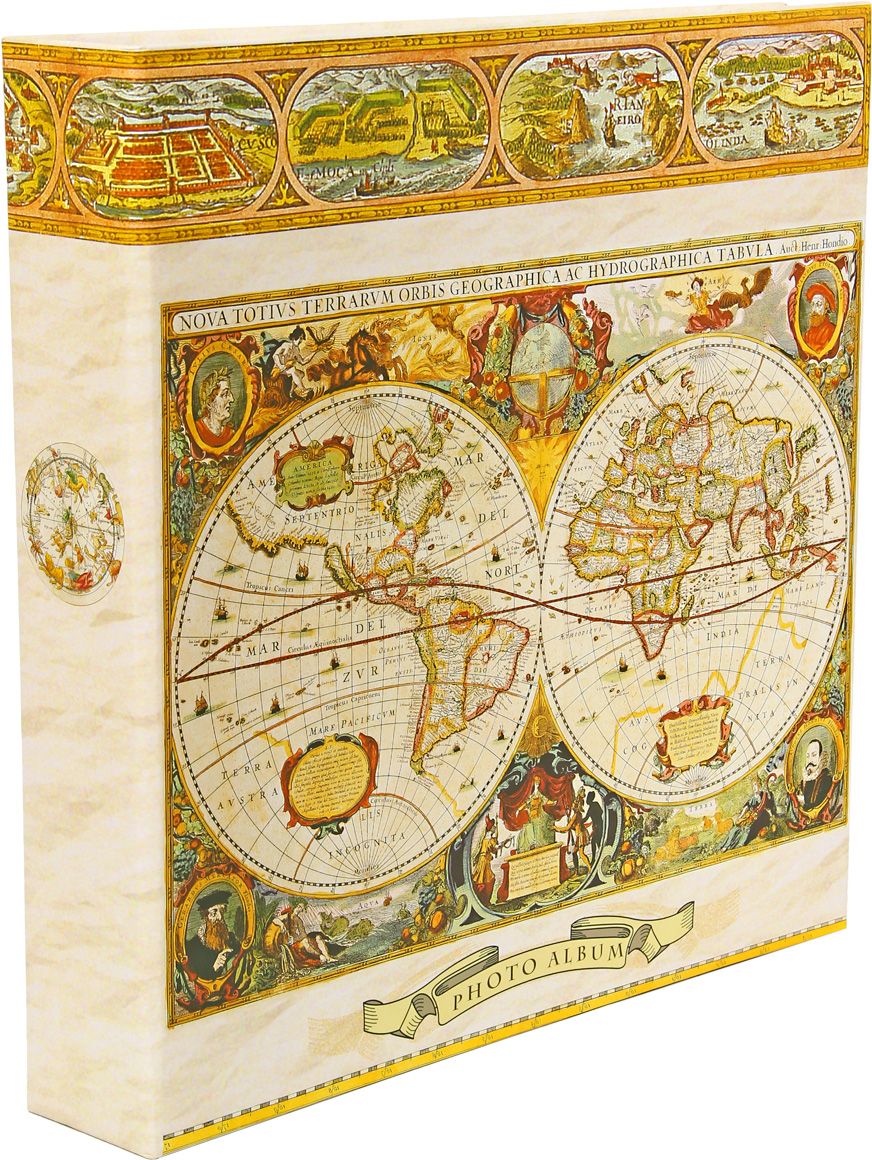 Фотоальбом Pioneer Antique Map. Европа, 500 фото, 10 х 15 см47497 LM-4R500RB Фотоальбом Pioneer Antique Map. Европа, 500 фото, 10 х 15 см47497 LM-4R500RBАльбом для фотографий формата 10х15 см.На странице размещаются 5 фотографий: 3 горизонтально и 2 вертикально.Количество страниц: 100.Количество фото: 500.Крепление фото: кармашки.Максимальный размер фото: 10х15 см.Материал обложки: ламинированный картон.Материал страниц: пластик.Переплет: на кольцах.Размер альбома: 33х34.5 см.Материалы, использованные в изготовлении альбома, обеспечивают высокое качество хранения Ваших фотографий, поэтому фотографии не желтеют со временем.
