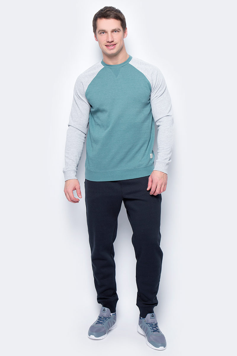 Толстовка мужская DC Shoes, цвет: зеленый, серый. EDYFT03185-BPF0. Размер XXL (54/56)EDYFT03185-BPF0 Толстовка мужская DC Shoes, цвет: зеленый, серый. EDYFT03185-BPF0. Размер XXL (54/56)EDYFT03185-BPF0Мужская толстовка DC Shoes выполнена из флиса с начесом. Модель имеет комфортный классический крой, длинные рукава реглан контрастного цвета и круглый вырез горловины. Манжеты рукавов, горловина и низ толстовки дополнены эластичным материалом в рубчик.