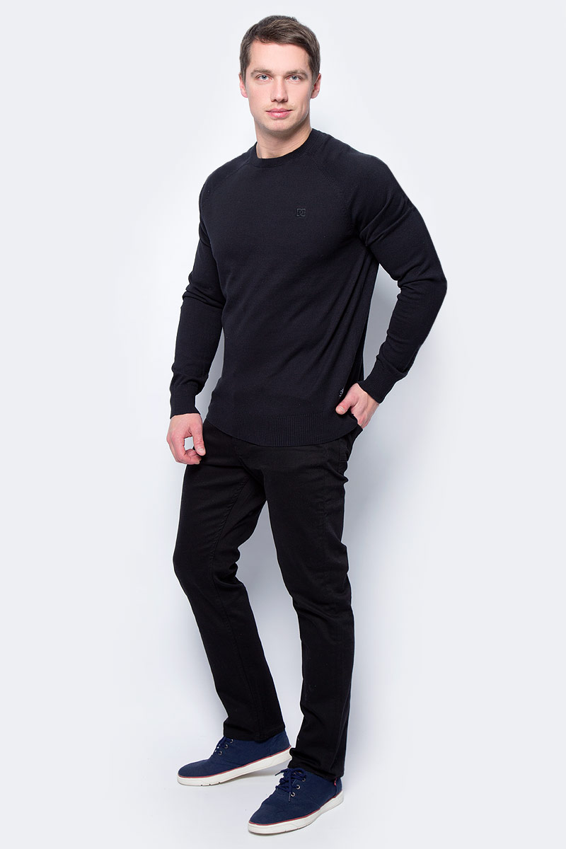 Джемпер мужской DC Shoes Sabotage Raglan, цвет: черный. EDYSW03023-KVJ0. Размер XXL (54)EDYSW03023-KVJ0 Джемпер мужской DC Shoes Sabotage Raglan, цвет: черный. EDYSW03023-KVJ0. Размер XXL (54)EDYSW03023-KVJ0Джемпер от DC Shoes выполнен из хлопчатобумажной пряжи тонкой вязки. Модель с длинными рукавами и округлым вырезом горловины.