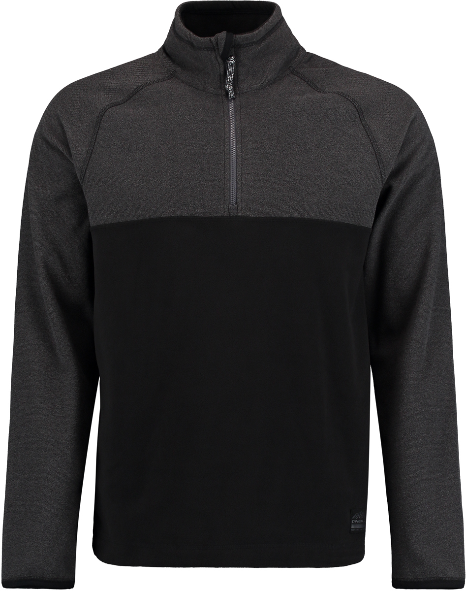 Толстовка мужская ONeill Pm Ventilator Half Zip Fleece, цвет: черный, серый. 7P0220-9010. Размер M (48/50)7P0220-9010 Толстовка мужская ONeill Pm Ventilator Half Zip Fleece, цвет: черный, серый. 7P0220-9010. Размер M (48/50)7P0220-9010Мужская толстовка от ONeill выполнена из флиса. Модель с длинными рукавами-реглан и воротником стойкой на груди застегивается на молнию.