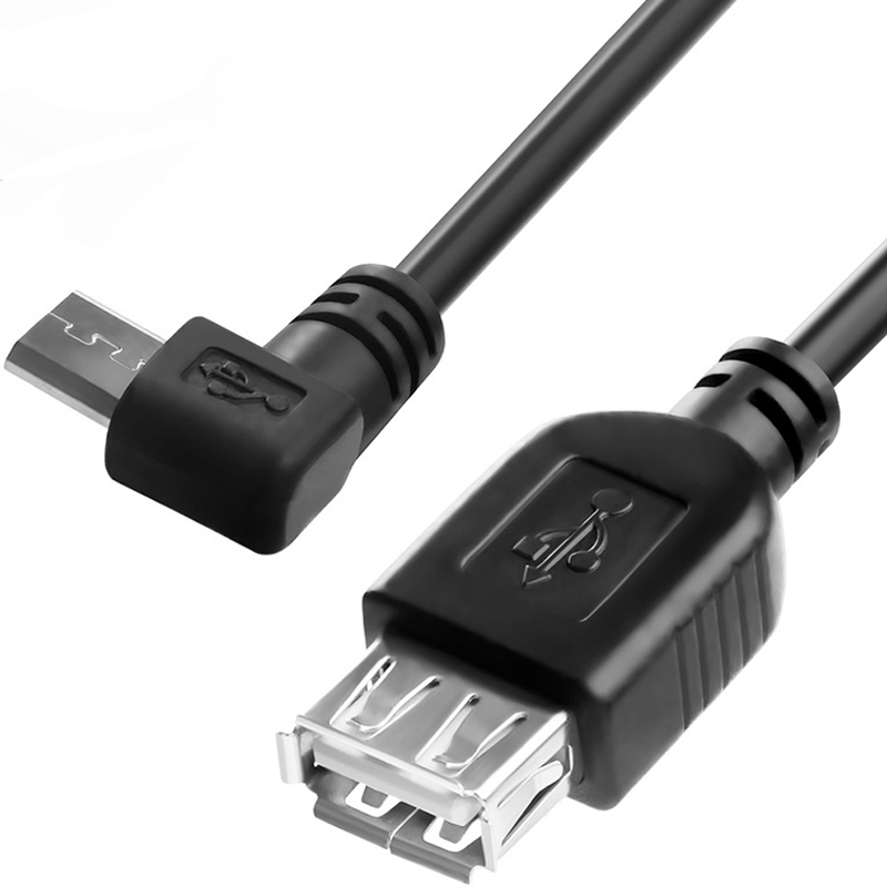 Greenconnect GCR-AMB1AF-BB2S, Black переходник OTG угловой micro USB (1,5 м)GCR-AMB1AF-BB2S-1.5m Greenconnect GCR-AMB1AF-BB2S, Black переходник OTG угловой micro USB (1,5 м)GCR-AMB1AF-BB2S-1.5mGreenconnect GCR-AMB1AF-BB2S кабель применяется для подключения периферийных устройств, таких как мышь, клавиатура, а так же для вашей портативной электроники, такой как мобильные телефоны, ридеры, планшеты и ноутбуки с разъемом microUSB OTG (On-The-Go). OTG (On-The-Go) функция позволяет синхронизировать периферийные USB-устройства с портативным девайсом напрямую - без необходимости подключения к ПК. Экранирование кабеля позволит защитить сигнал при передаче от влияния внешних полей, способных создать помехи.Пропускная способность интерфейса:USB 2.0 до 480 Мбит/с.