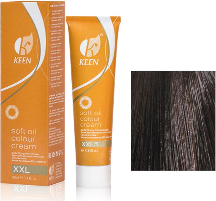 Keen Soft Oil Мягкое тонирование Крем-масло для волос 4.7 Мокка Mokka, 100 мл12994712 Keen Soft Oil Мягкое тонирование Крем-масло для волос 4.7 Мокка Mokka, 100 мл12994712МЯГКОЕ И ЩАДЯЩЕЕ ТОНИРОВАНИЕ: Крем-масло не содержит аммиак.УХОД: Крем-масло разработано на основе масла макадамии и оливкового масла для сохранения и укрепления структуры волос в процессе окрашивания.РЕЗУЛЬТАТ: Блестящие ухоженные волосы насыщенного светящегося цвета.pH: 9,5 – 10,5