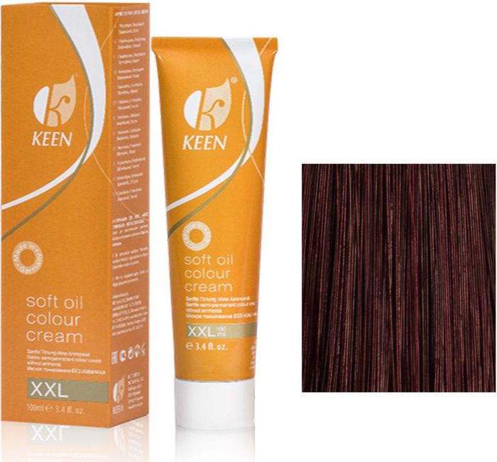 Keen Soft Oil Мягкое тонирование Крем-масло для волос 6.5 Rubinrot dunkel, 100 мл
