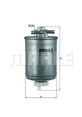 Топливный фильтр Mahle/Knecht. KL103KL103 Топливный фильтр Mahle/Knecht. KL103KL103Фильтр топливный VW/Seat (6K0 127 401G) Knecht Mahle/Knecht. KL103