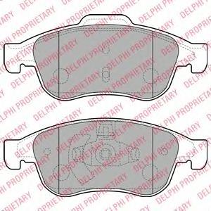 Тормозные колодки дисковые DELPHIтовары. LP2152LP2152 Тормозные колодки дисковые DELPHIтовары. LP2152LP2152Колодки тормозные дисковые DELPHI. LP2152