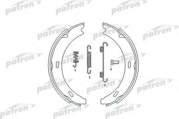 Тормозные колодки барабанные Patron. PSP196PSP196 Тормозные колодки барабанные Patron. PSP196PSP196Колодки тормозные барабанные MERCEDES-BENZ: 190 82-93, A-CLASS 99-04, A-CLASS 04-, B-CLASS 05-, C-CL Patron. PSP196