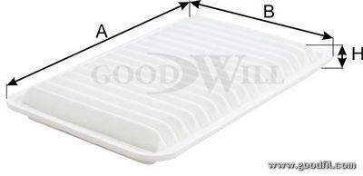 Воздушный фильтр Goodwill. AG121ECOAG121ECO Воздушный фильтр Goodwill. AG121ECOAG121ECOВоздушные фильтры Goodwill. AG121ECO