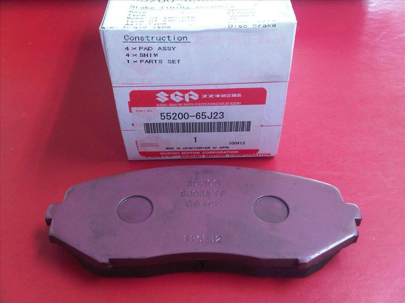 Тормозные колодки дисковые Suzuki 5520065J115520065J11 Тормозные колодки дисковые Suzuki 5520065J115520065J11Колодки тормозные Suzuki. 5520065J11