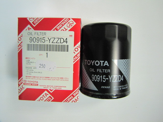 Масляный фильтр Toyota. 90915YZZD490915YZZD4 Масляный фильтр Toyota. 90915YZZD490915YZZD4Фильтр масляный Toyota. 90915YZZD4