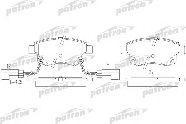 Тормозные колодки дисковые Patron PBP1930PBP1930 Тормозные колодки дисковые Patron PBP1930PBP1930Колодки тормозные дисковые задн FORD: TRANSIT TOURNEO 06-, TRANSIT c бортовой платформой 06-, TRANSI Patron. PBP1930