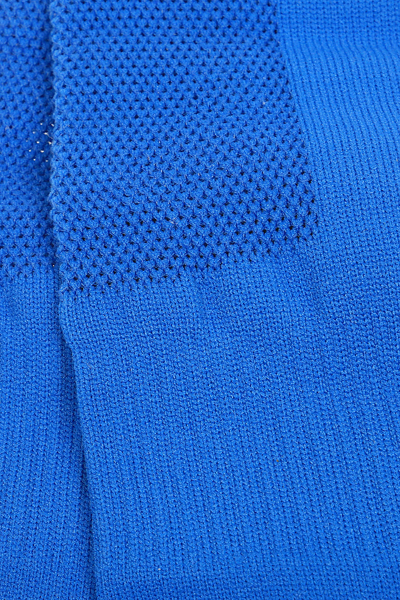 Гетры футбольные детские Umbro Men"S Socks, цвет: синий, белый. 140214. Размер Junior (универсальный) Гетры футбольные детские. Особая вывязка на задней части гетр способствует выведению влаги. Эргономичная кострукция носка.