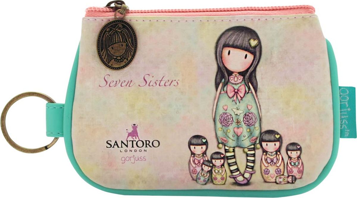Кошелек для девочки Santoro Seven Sisters, цвет: розовый. 0013302
