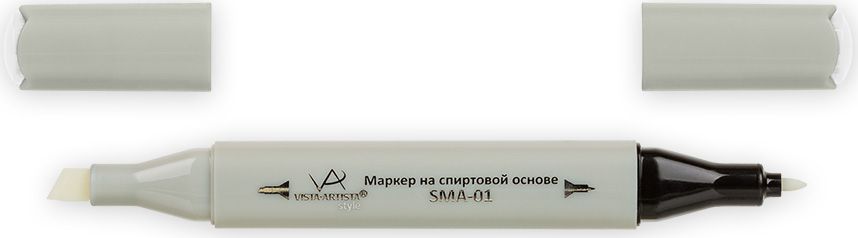 Vista-Artista Маркер Style цвет B000 блендер33860429012 Vista-Artista Маркер Style цвет B000 блендер33860429012Маркеры ТМ VISTA-ARTISTA Style позволяют работать различными живописными техниками такими, как скетчинг, создание иллюстраций, прорисовка дизайнов и др. Палитра маркеров включает 168 цветов - от пастельных до самых ярких (в том числе маркер-блендер). Маркеры обладают следующими параметрами:- На спиртовой основе.- Водостойкий и не смывается водой.- Два наконечника:* толстый, скошенный наконечник используют для закрашивания больших поверхностей и прорисовки широких линий, толщина линии 1-7 мм; * тонкий наконечник служит для тонких линий, прорисовки деталей и создания рисунка, толщина линии 1 мм.- Краска полупрозрачная, позволяет делать переходы из одного цвета в другой. После нанесения на бумагу высыхает почти сразу.- Цвета можно накладывать друг на друга и смешивать, получая при этом новые оттенки;- Не высыхает при плотно закрытых колпачках.- Маркер-блендер предназначен для создания визуальных эффектов - вымывания фона, смешивания цветов, добавления акварельных эффектов, изменения насыщенности цвета в рисунке.
