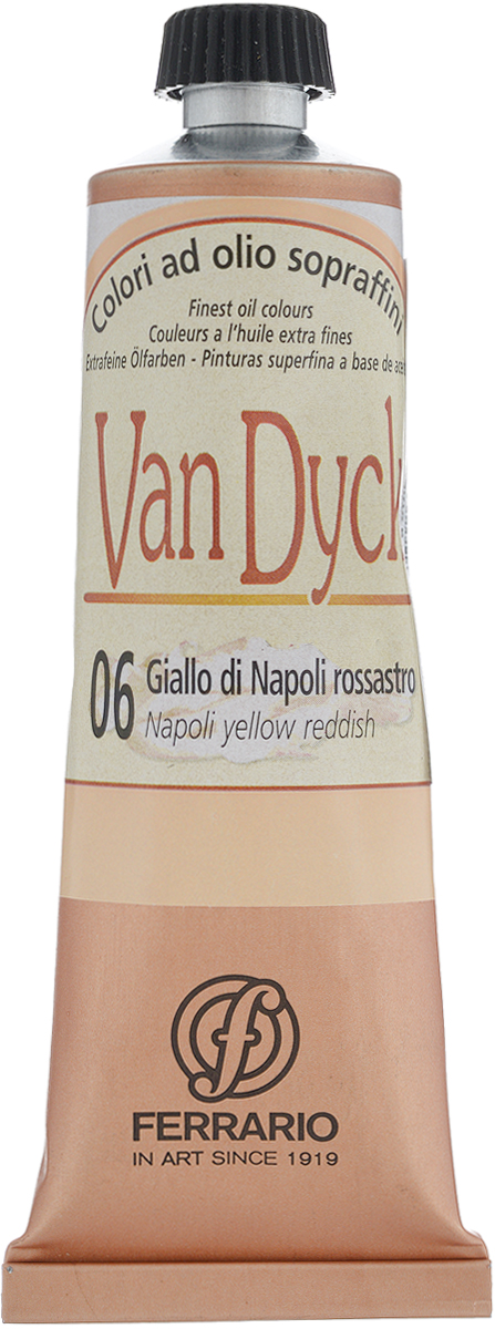 Ferrario Краска масляная Van Dyck цвет №06 неаполитанская желтая
