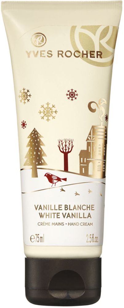 Yves Rocher Крем для Рук Снежная Ваниль, 75 мл74696 Yves Rocher Крем для Рук Снежная Ваниль, 75 мл74696Окунитесь в волшебную атмосферу праздника со сказочным ароматом Крема для Рук из Лимитированной Коллекции Снежная Ваниль. Крем бережно ухаживает за кожей Ваших рук, оставляя на ней чарующий аромат. Побалуйте себя в ожидании праздников!
