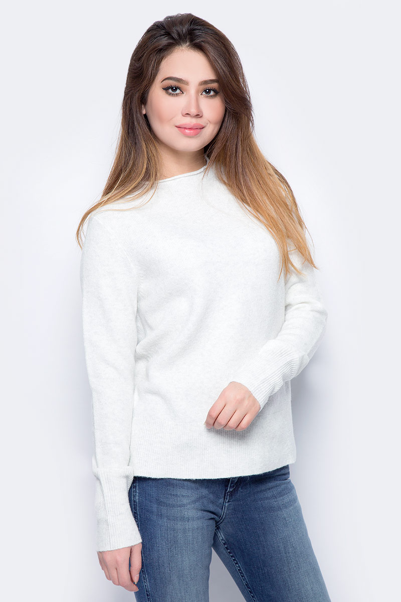 Джемпер женский Tom Tailor, цвет: бежевый. 3055033.99.71_8711. Размер M (46) джемпер tom tailor цвет оранжевый