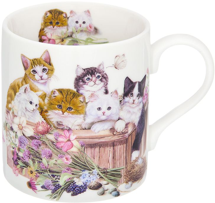Кружка Elan Gallery Котята-мурлыки, 250 мл260002 Кружка Elan Gallery Котята-мурлыки, 250 мл260002Трогательная кружка объемом 250 мл в нежных тонах в подарочной упаковке с ленточкой! Станет желанным подарком для взрослых и детей.