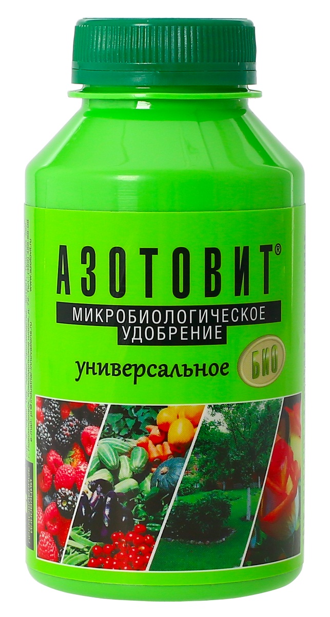Удобрение микробиологическое Азотовит универсальный, 220 мл00-00000547 Удобрение микробиологическое Азотовит универсальный, 220 мл00-00000547Экологически чистые жидкие удобрения на основе живых бактерий