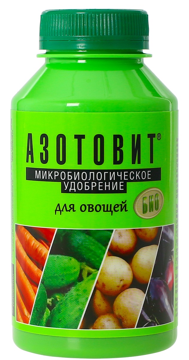 Удобрение микробиологическое Азотовит для овощей, 220 мл00-00000548 Удобрение микробиологическое Азотовит для овощей, 220 мл00-00000548Экологически чистые жидкие удобрения на основе живых бактерий