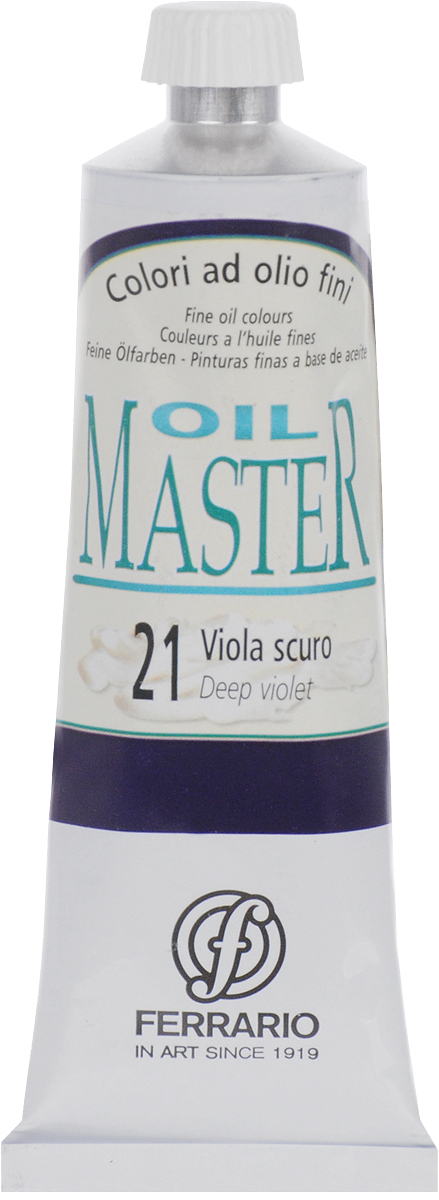 Ferrario Краска масляная Oil Master цвет №21 темно-фиолетовый