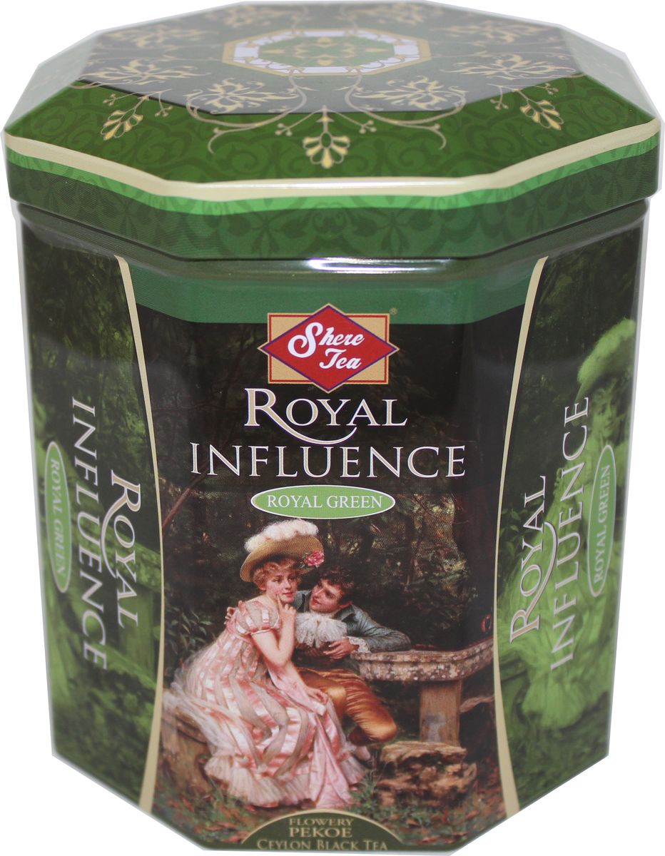 Shere Tea королевская влиятельность PEKOE чай черный листовой, 250 г4791014009788 Shere Tea королевская влиятельность PEKOE чай черный листовой, 250 г4791014009788ТМ «Шери» Королевская влиятельность (PEKOE). Жестяная баночка в форме восьмиграника с элементами конгрева, покрыта глянцевым и матовым лаком. Производитель: компания Кволити Цейлон, Шри-Ланка. Состав: 100% цейлонский черный чай. Стандарт РЕКОЕ - Ровный крупнолистовой чай, скрученный в форме мелкой гальки. Этот чай состоит из более коротких и более взрослых, чем OP листьев. В сбор идут, как правило, вторые от почки листья. Поэтому в этом чае меньше содержание кофеина, чем в ОР, но зато он имеет более выраженную горчинку во вкусе, что нравится многим любителям чая. Чем более взрослый лист, тем в нем больше танина и дубильных веществ, которые и дают эту самую горчинку. Чай имеет яркий, прозрачный, интенсивный, настой. Приятный с терпкостью вкус с хорошо выраженным ароматом. Знак в виде Льва с 17 пятнышками на шкуре - это гарантия Цейлонского Чайного Бюро на соответствие чая высокому стандарту качества, установленному Правительством и упакованному только в пределах Шри-Ланки.