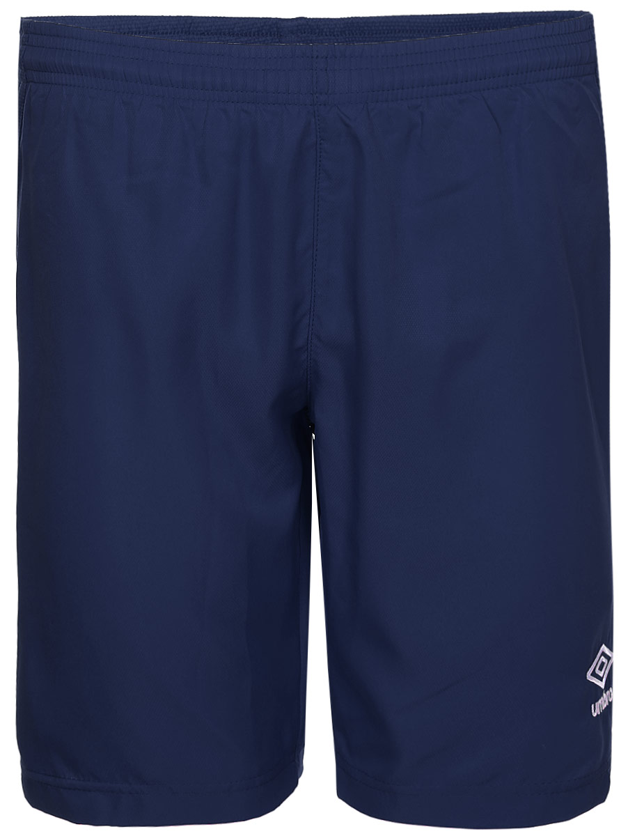 Шорты спортивные для мальчика Umbro Campo Short, цвет: темно-синий, белый. 130117. Размер YL (152)130117 Шорты спортивные для мальчика Umbro Campo Short, цвет: темно-синий, белый. 130117. Размер YL (152)130117Шорты, выполненные из 100% полиэстера, отлично подойдут для игр и частых и активных футбольных тренировок. Модель на поясе имеет широкую эластичную резинку.