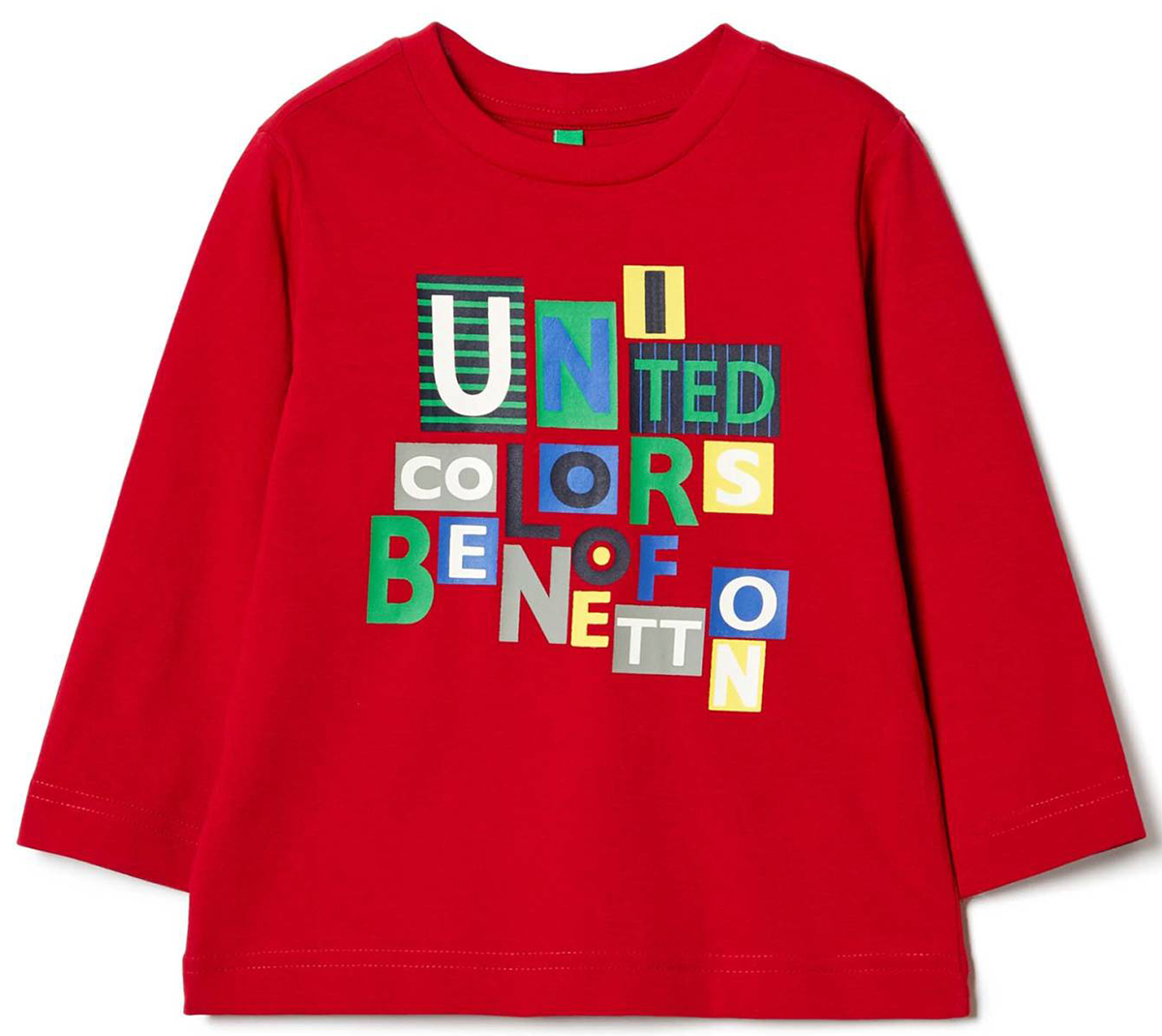 Лонгслив для мальчика United Colors of Benetton, цвет: бордовый. 3I1XC1389_07C. Размер 1003I1XC1389_07C Лонгслив для мальчика United Colors of Benetton, цвет: бордовый. 3I1XC1389_07C. Размер 1003I1XC1389_07CЛонгслив для мальчика United Colors of Benetton выполнен из натурального хлопка. Модель с круглым вырезом горловины и длинными рукавами.