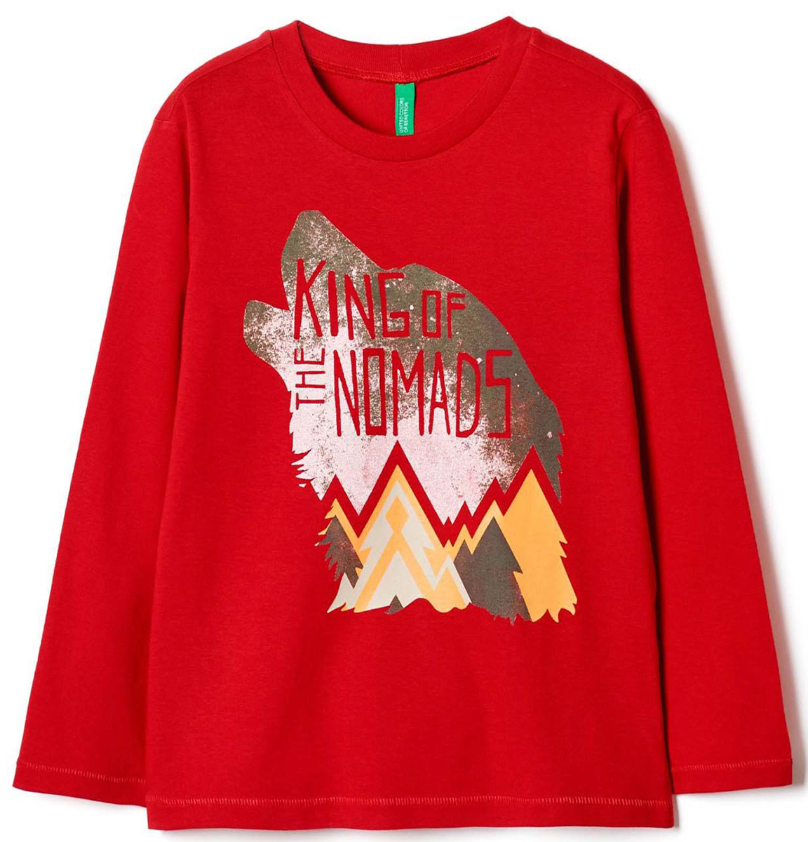 Лонгслив для мальчика United Colors of Benetton, цвет: красный. 3I1XC139A_13Q. Размер 1303I1XC139A_13Q Лонгслив для мальчика United Colors of Benetton, цвет: красный. 3I1XC139A_13Q. Размер 1303I1XC139A_13QЛонгслив для мальчика United Colors of Benetton выполнен из натурального хлопка. Модель с круглым вырезом горловины и длинными рукавами.