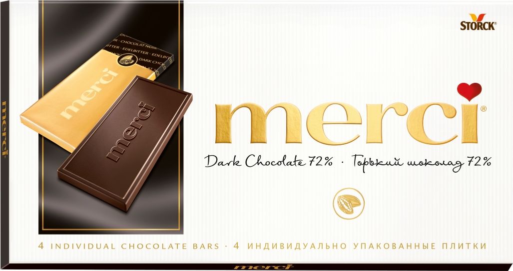 где купить Merci горький шоколад 72%, 100 г по лучшей цене