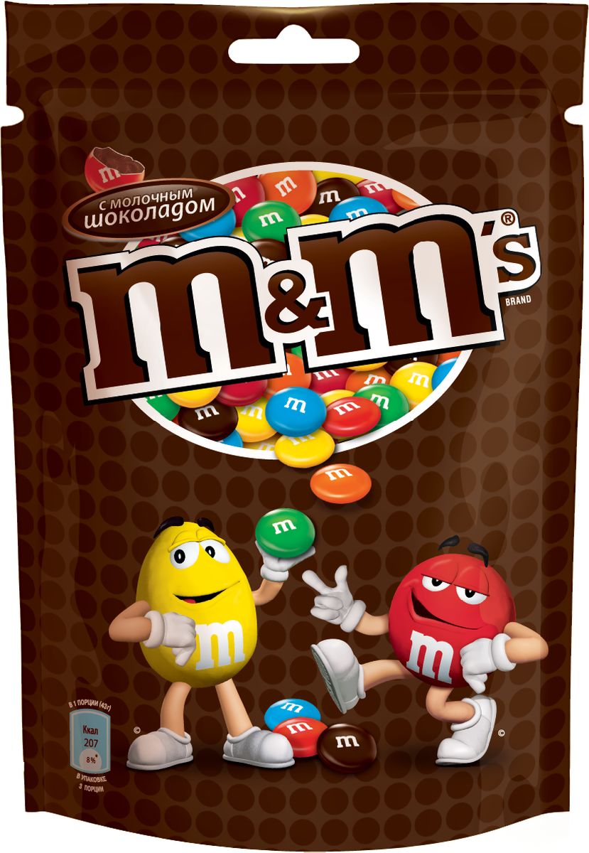 M&Ms драже с молочным шоколадом, 130 г79003022 M&Ms драже с молочным шоколадом, 130 г79003022Драже M&Ms с молочным шоколадом, покрытое хрустящей разноцветной глазурью - это больше веселых моментов для вас и ваших друзей! Разноцветные драже можно съесть самому или разделить с друзьями. В любом случае, вкус отличного молочного шоколада подарит вам удовольствие и радость.Уважаемые клиенты! Обращаем ваше внимание, что полный перечень состава продукта представлен на дополнительном изображении.Уважаемые клиенты! Обращаем ваше внимание на то, что упаковка может иметь несколько видов дизайна. Поставка осуществляется в зависимости от наличия на складе.